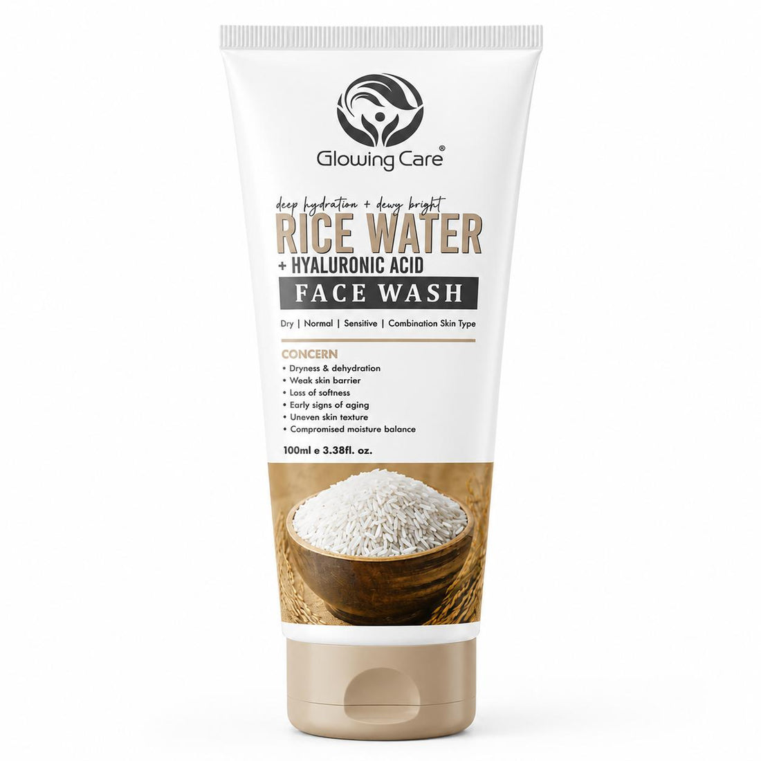 GLOWING CARE RICE WATER FACE WASH