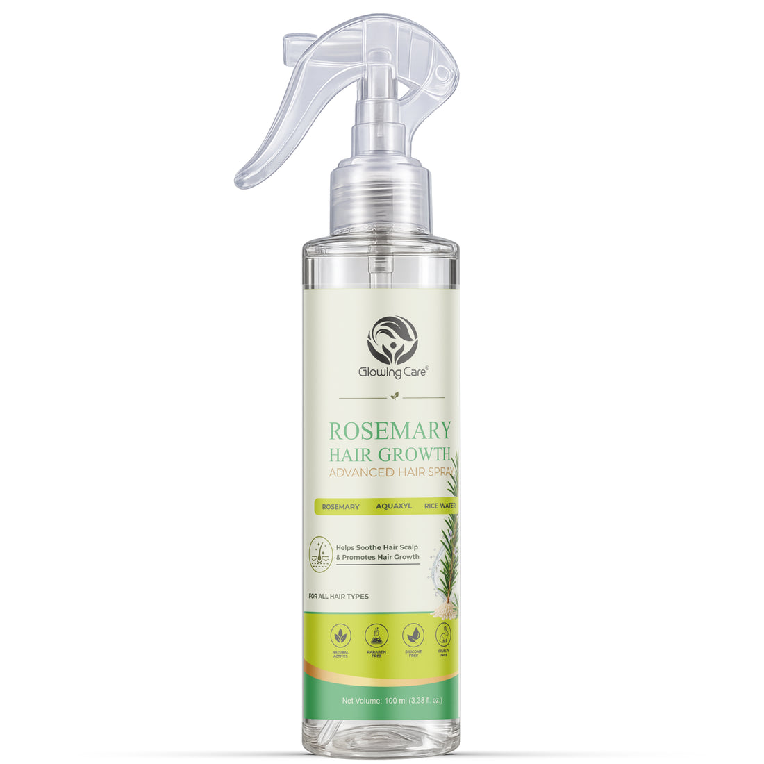 GLOWING CARE ROSEMARY HAIR GROWTH ADVANCED HAIR SPRAY