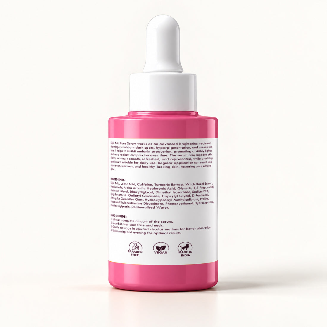 GLOWING CARE KOJIC ACID FACE SERUM