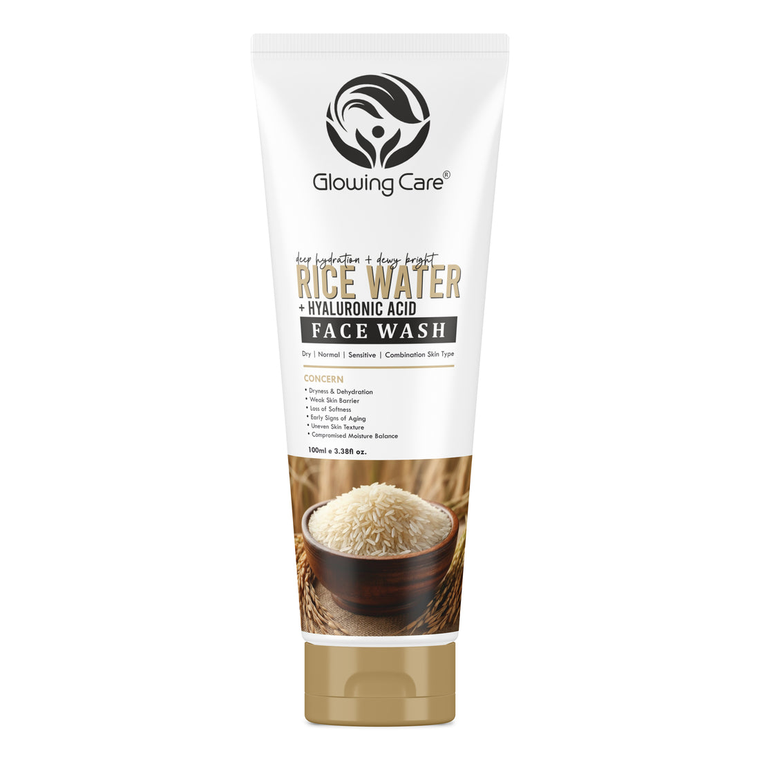 GLOWING CARE RICE WATER FACE WASH
